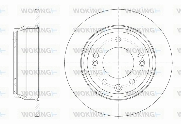 Disque de frein WOKING D62517.00