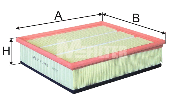 Filtre à air MFILTER K 378/1