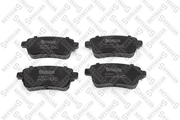 Kit de plaquettes de frein, frein à disque STELLOX 000 044B-SX
