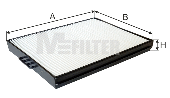 Filtre, air de l'habitacle MFILTER K 9147