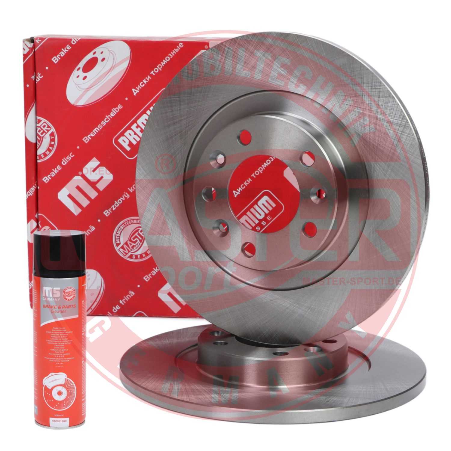 Disque de frein MASTER-SPORT GERMANY 24112527411-SET-MSP