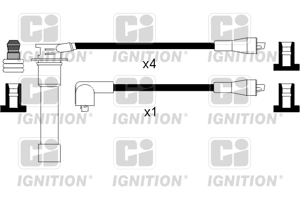 Kit de câbles d'allumage QUINTON HAZELL XC446