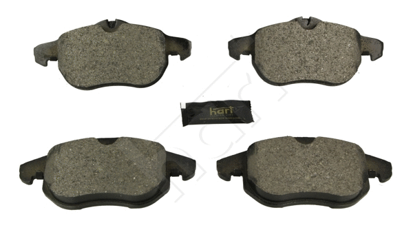 Kit de plaquettes de frein, frein à disque HART 211 820