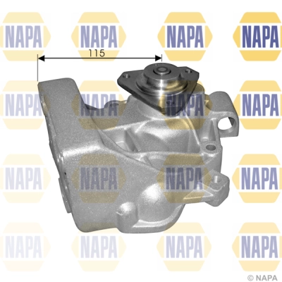 Pompe à eau, refroidissement du moteur NAPA NWP1476