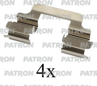 Kit d'accessoires, plaquette de frein à disque PATRON PSRK1335