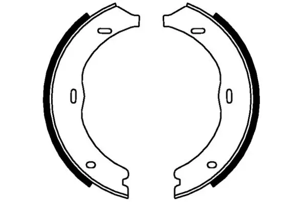 Jeu de mâchoires de frein E.T.F. 09-0656
