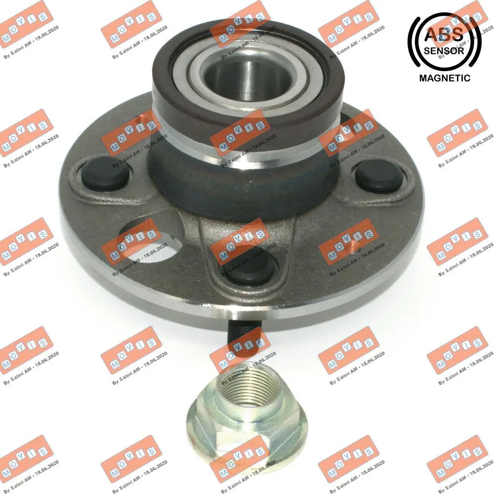 Kit de roulements de roue MOVIS ASB2587