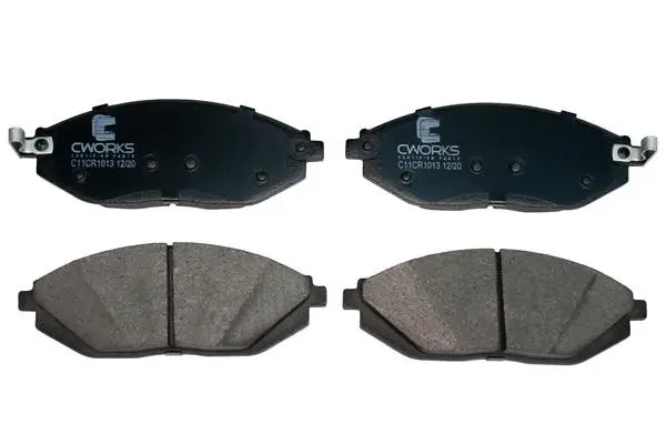 Kit de plaquettes de frein, frein à disque CWORKS C11CR1013
