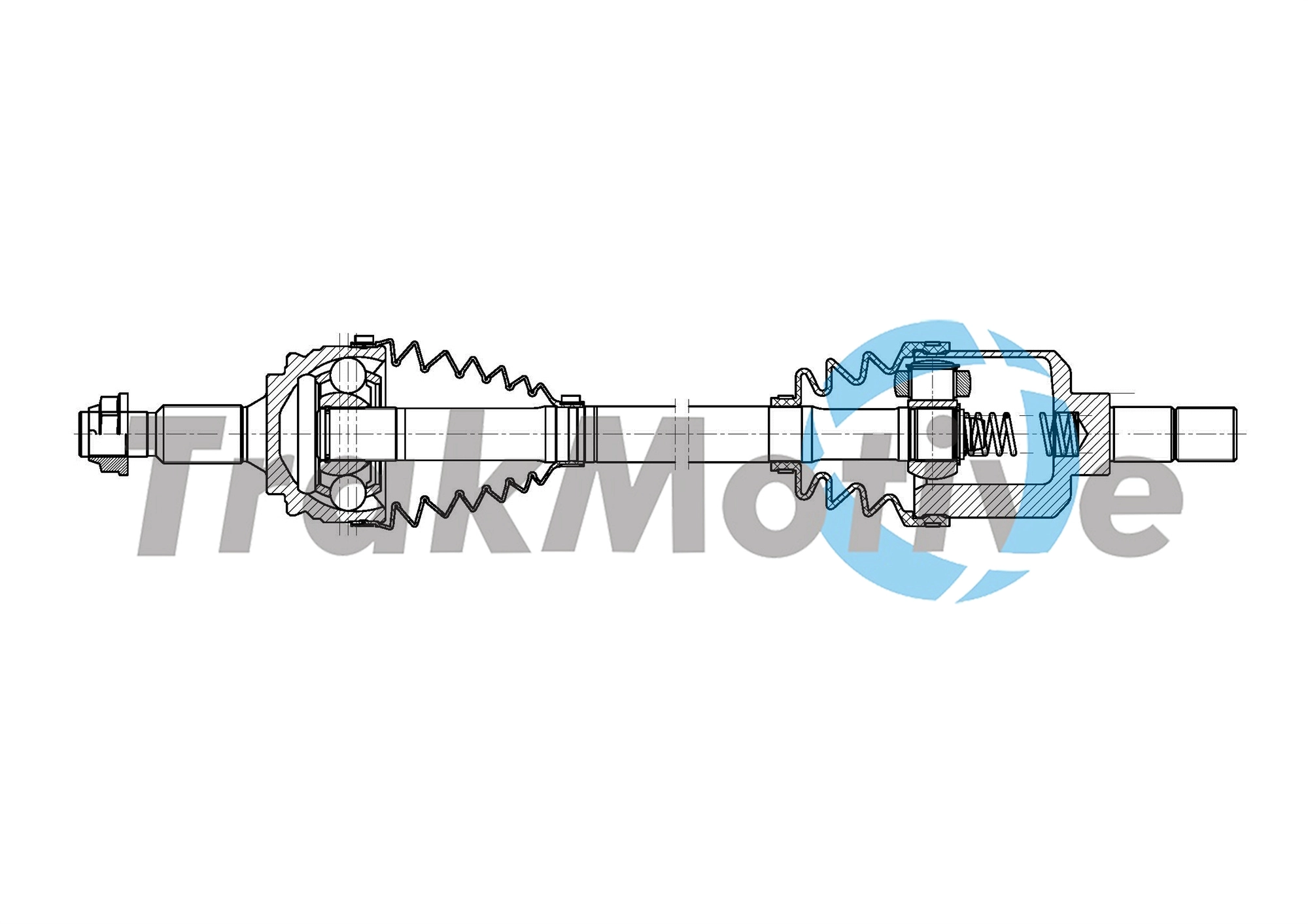 Arbre de transmission TrakMotive 30-2055