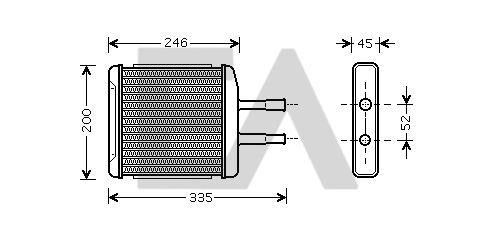 Système de chauffage EACLIMA 45C20001