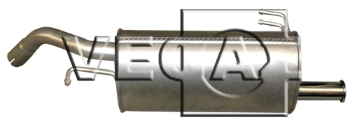 Silencieux arrière VEGAZ GmbH MS-458