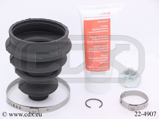 Jeu de joints-soufflets, arbre de commande CDX 22-4907