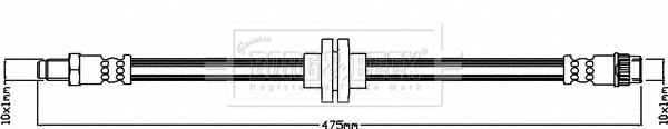 Flexible de frein BORG & BECK BBH8595