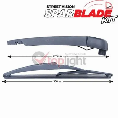 Kit de bras d'essuie-glace, nettoyage des vitres AE TOPLIGHT TRA-O1A10