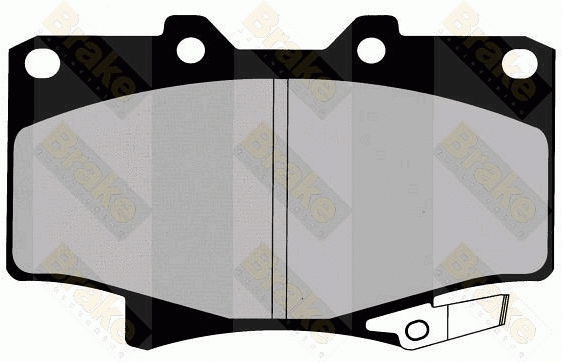 Kit de plaquettes de frein, frein à disque Brake ENGINEERING PA1411