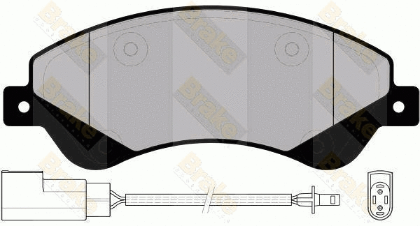 Kit de plaquettes de frein, frein à disque Brake ENGINEERING PA1699
