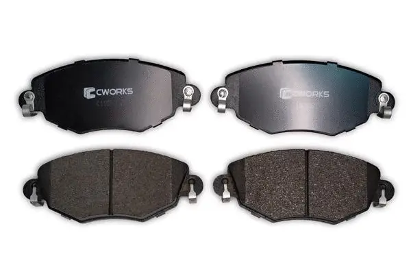 Kit de plaquettes de frein, frein à disque CWORKS C11CR0025