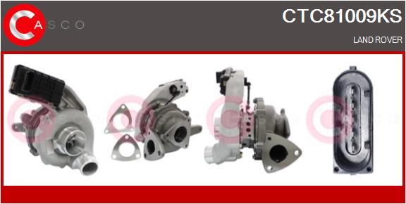 Turbocompresseur, suralimentation CASCO CTC81009KS