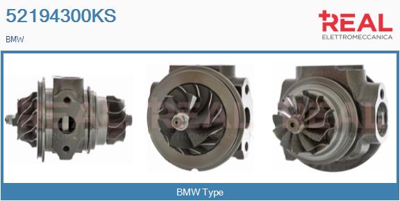 Groupe carter, turbocompresseur REAL 52194300KS