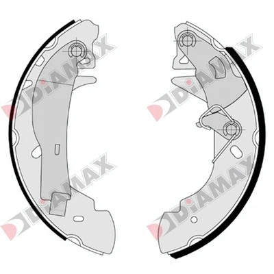 Jeu de mâchoires de frein DIAMAX N01259