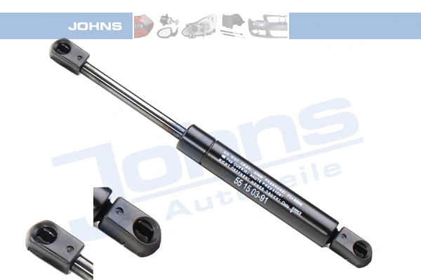 Vérin, capot-moteur JOHNS 55 15 03-91
