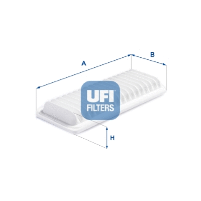 Filtre à air UFI 30.B04.00
