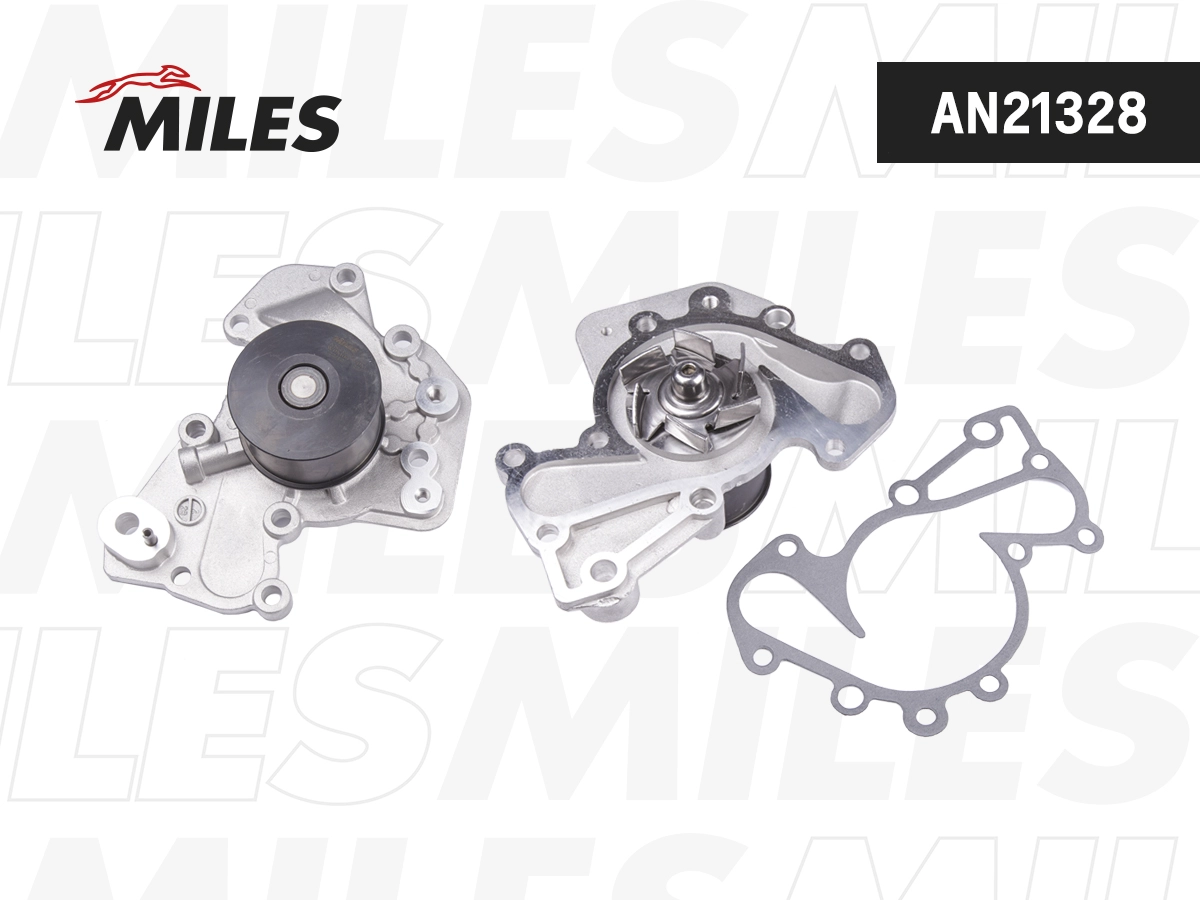 Pompe à eau, refroidissement du moteur MILES AN21328