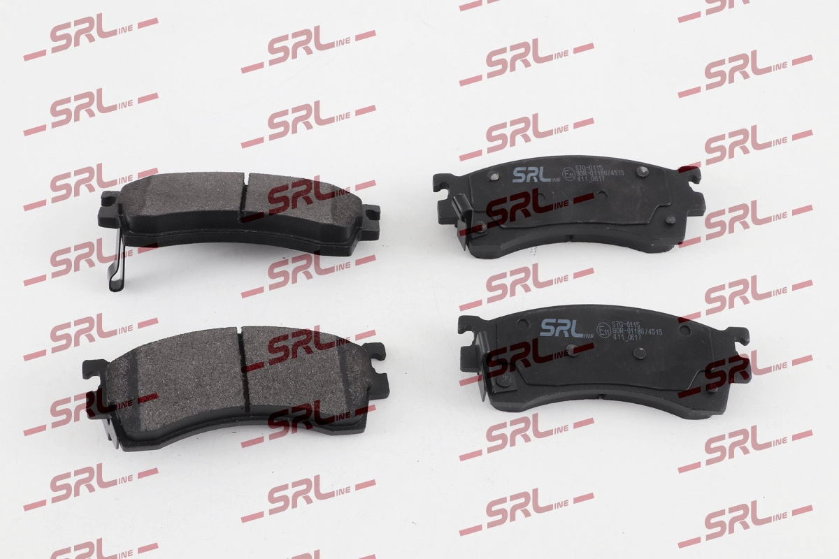 Kit de plaquettes de frein, frein à disque SRLine S70-0115