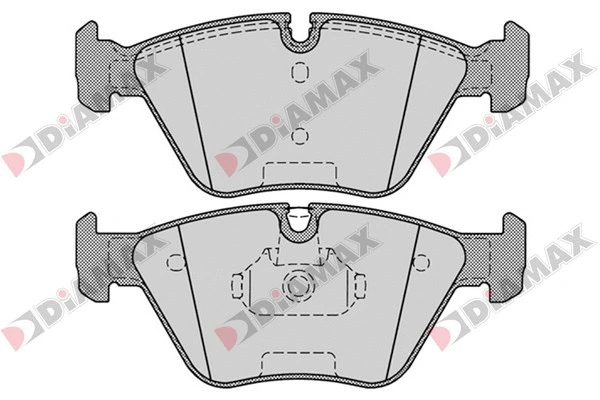 Kit de plaquettes de frein, frein à disque DIAMAX N09381