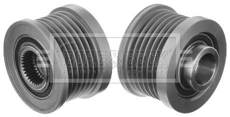 Poulie roue libre, alternateur BORG & BECK BBA5044