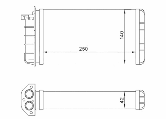 Système de chauffage HART 601 653