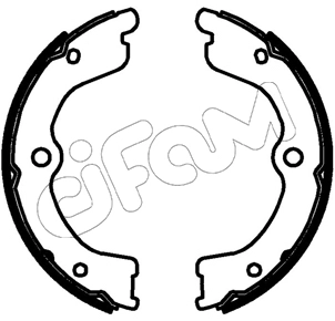 Jeu de mâchoires de frein, frein de stationnement CIFAM 153-773