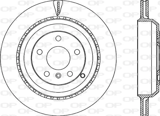 Disque de frein OPEN PARTS BDR2297.20