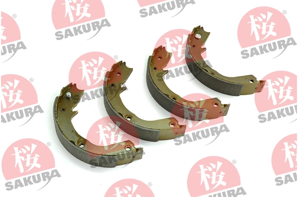 Jeu de mâchoires de frein, frein de stationnement SAKURA 602-00-4227