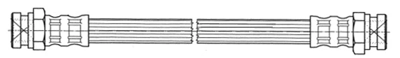 Flexible de frein CEF 511678