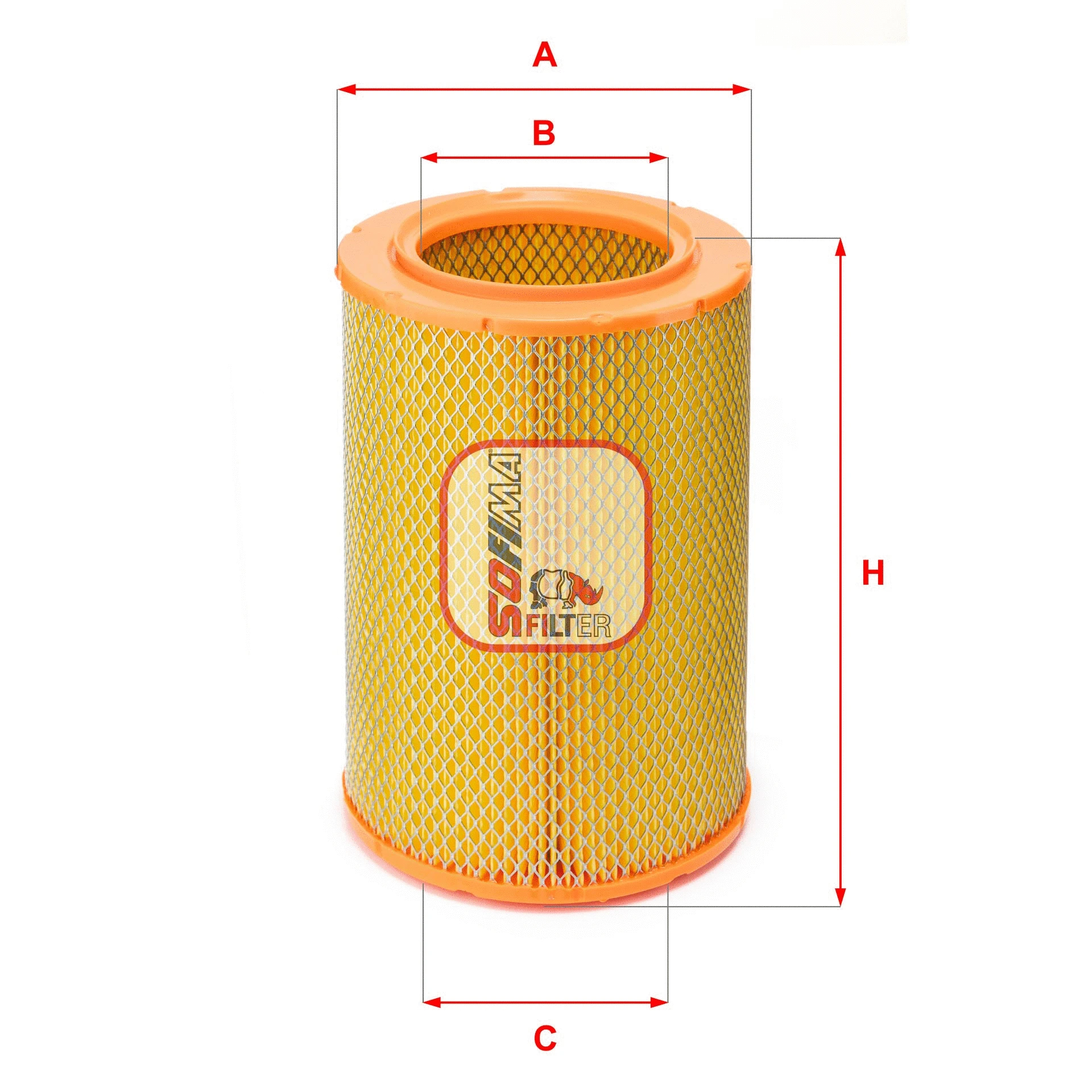 Filtre à air SOFIMA S 1540 A