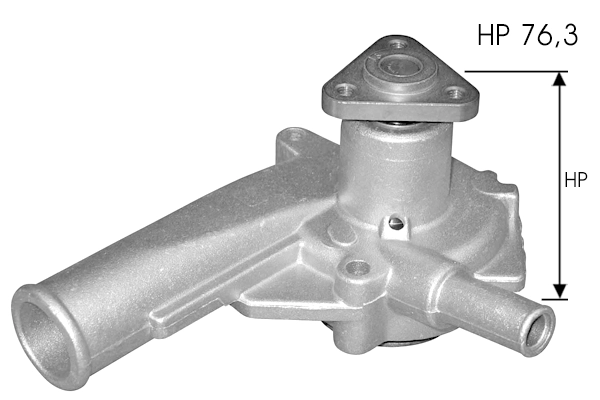 Pompe à eau, refroidissement du moteur TECDRIVE TPAE0355
