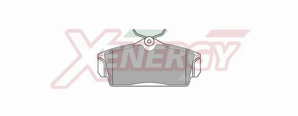 Kit de plaquettes de frein, frein à disque AP XENERGY X40685