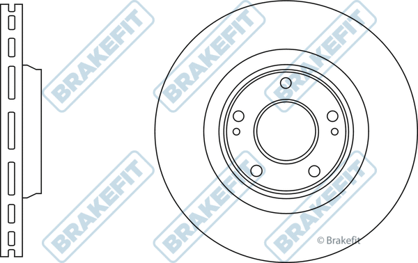 Disque de frein APEC SDK6858
