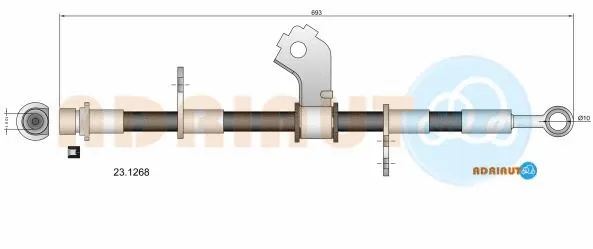 Flexible de frein ADRIAUTO 23.1268