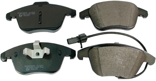 Kit de plaquettes de frein, frein à disque DENCKERMANN B110993
