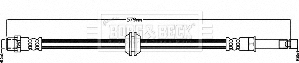 Flexible de frein BORG & BECK BBH8469