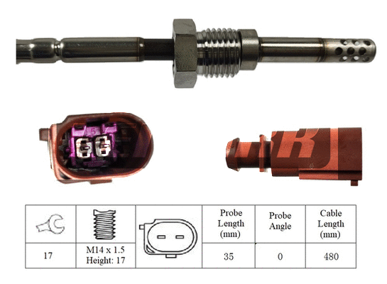 Capteur, température des gaz LEMARK LXT346