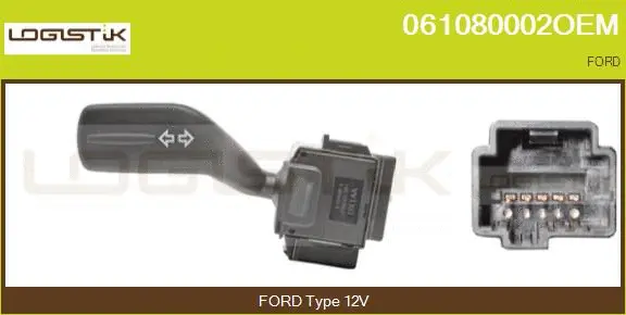 Commutateur de colonne de direction LGK 061080002OEM
