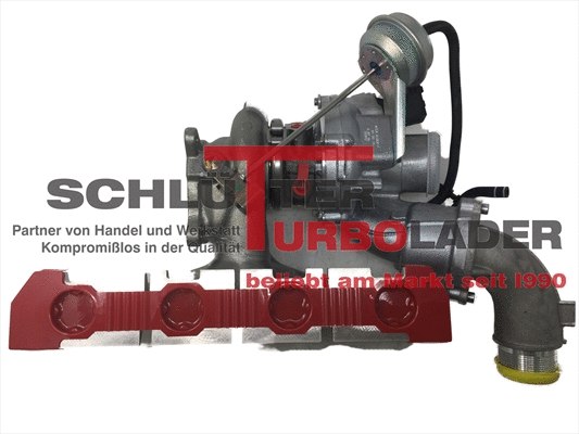 Turbocompresseur, suralimentation SCHLÜTTER TURBOLADER 172-00662