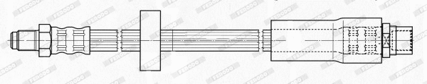 Flexible de frein FERODO FHY3116