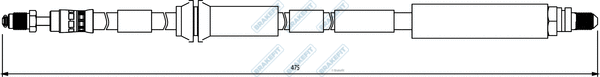 Flexible de frein APEC BHO4311