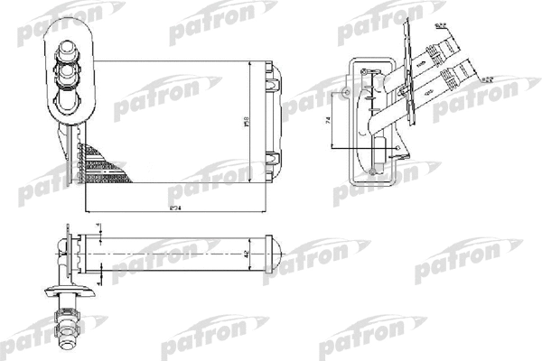 Système de chauffage PATRON PRS2074