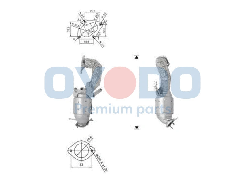 Catalyseur Oyodo 10N0127-OYO