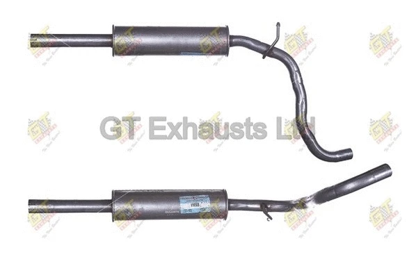 Silencieux central GT Exhausts GVW508